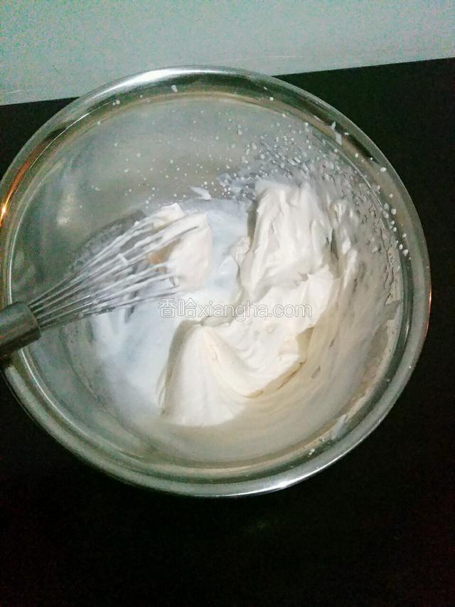 打到有清晰纹理状态即可