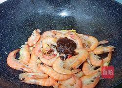 豆酱炒虾的做法图解7
