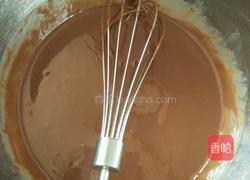 布朗尼杯子蛋糕(巧克力酱版的)的做法图解3