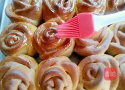 红糖黑麦花朵面包的做法图解13