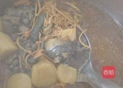 乌鸡虫草花山药汤的做法图解4