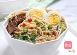 酸辣捞汁荞麦米粉的做法图解8