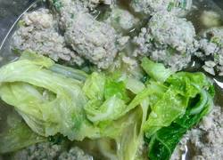 肉丸白菜汤