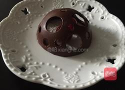 巧克力镂空半球装饰的做法图解7