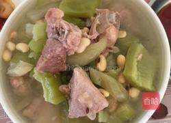 排骨苦瓜黄豆煲的做法图解5