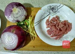 洋葱炒肉丝的做法图解1