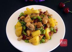 莓干炒三色鸡丁的做法图解10