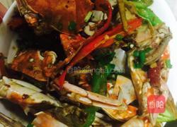 香辣螃蟹的做法图解4