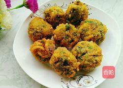 茼蒿素丸子的做法图解11