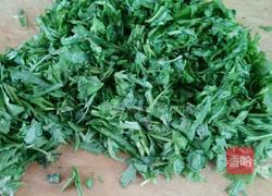 茼蒿素丸子的做法图解3