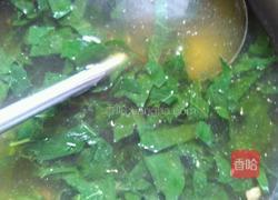 豆角叶汤的做法图解3