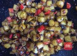 豉香萝卜丁的做法图解9