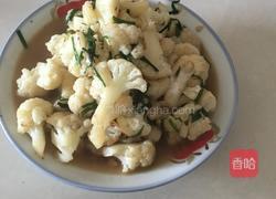 猪油炒花菜的做法图解5