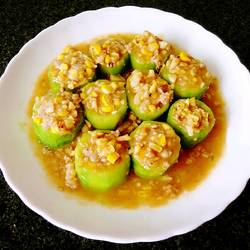 酿丝瓜的做法[图]