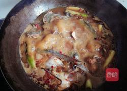 家庭版石锅梭边鱼的做法图解9