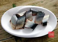 Illustration of braised mackerel recipe 2