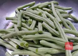 翡翠四季豆的做法图解2
