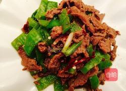 尖椒牛柳的做法图解4