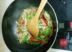 蘑菇烧肉片的做法图解6