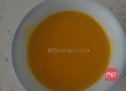 黄玫瑰芒果布丁的做法图解3