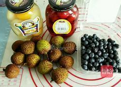 五彩缤纷水果冻的做法图解1