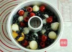 五彩缤纷水果冻的做法图解3