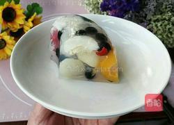 五彩缤纷水果冻的做法图解13