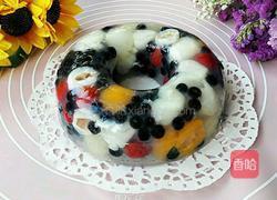 五彩缤纷水果冻的做法图解14