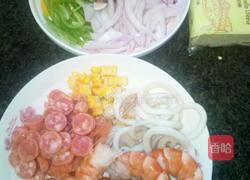 海鲜披萨（4人量)12吋的做法图解4