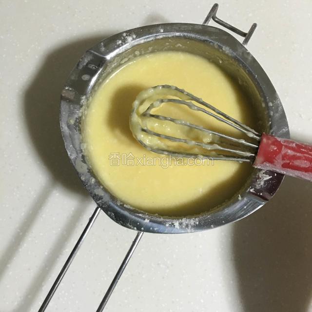 制成稠糊状的椰丝馅；