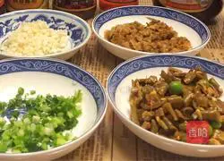 Illustration of hot dry noodles 3