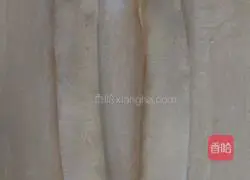 Illustration of making bean dregs and peanut butter cake 4