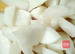 河豚干清炖排骨萝卜的做法图解3