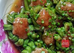 豆角酿肉的做法图解13