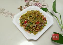 肉末酸豆角的做法图解4