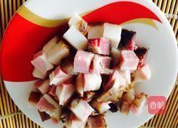腊肉炒饭的做法图解2