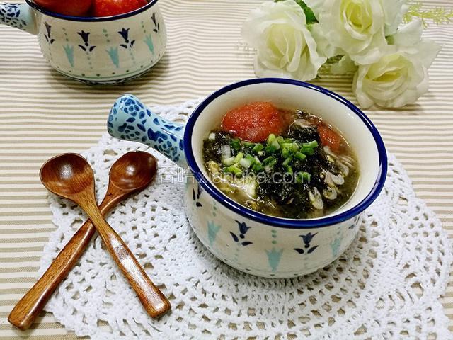 紫菜虾皮蛋花汤