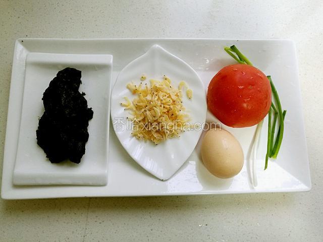 准备食材。