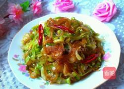 包菜炒粉条的做法图解8