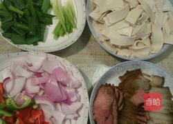 千叶豆腐炖腊肉的做法图解2