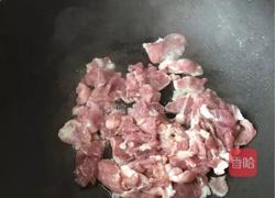 泡椒酸豆角炒肉片的做法图解4