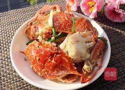 姜葱炒蟹的做法图解10