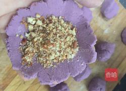 紫薯花生饼的做法图解7