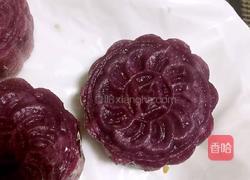 紫薯花生饼的做法图解12