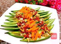 秋葵凉拌猪肚丝的做法图解14