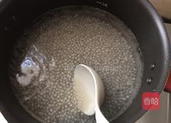 椰汁果肉西米露的做法图解4