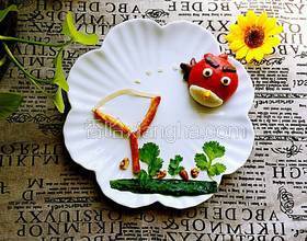 愤怒的小鸟馒头