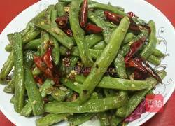 干煸豆角的做法图解6