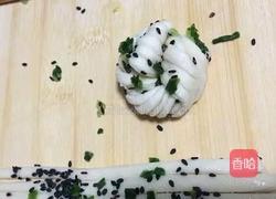 芝麻葱油小花卷的做法图解7