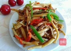 耗油牛肉海鲜菇的做法图解11